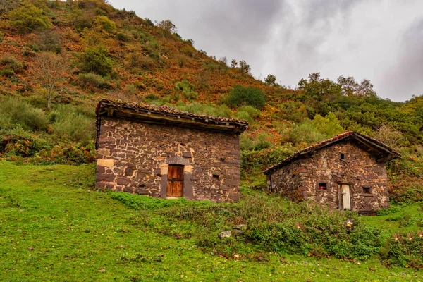 阿斯图里亚斯内地的农村景观 — 图库照片