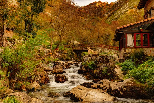 Asturias 'ın iç kesimlerinde kırsal alanlar