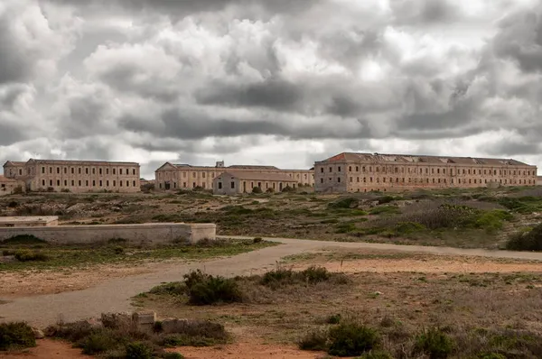 Architettura militare difensiva dell'isola di Minorca. — Foto Stock