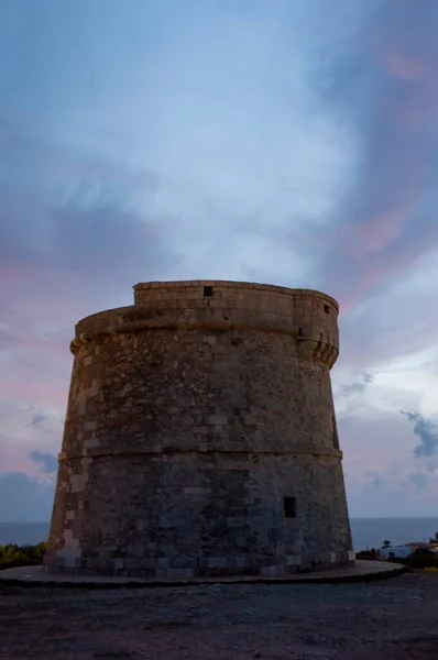 Architettura militare difensiva dell'isola di Minorca. — Foto Stock