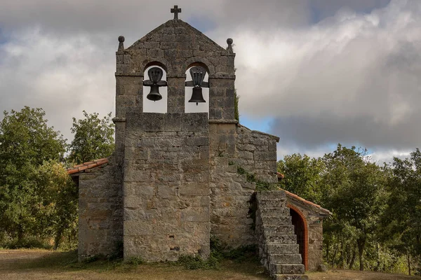 Igreja Românica San Mames Otero Del Monte — Fotografia de Stock