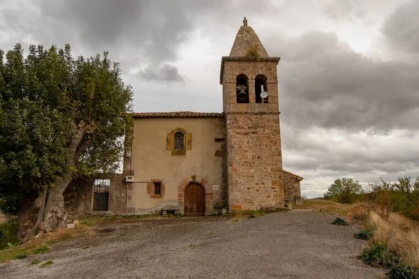 Igreja San Andres Paracuelles Cantabria — Fotografia de Stock