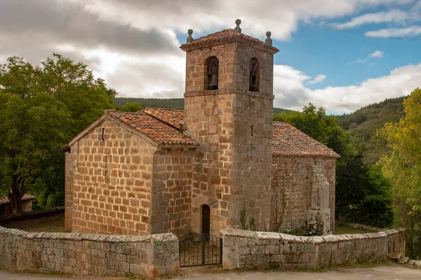 Chiesa Romanica San Miguel Rasgada — Foto Stock
