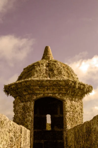 Caixa Sentinela Torre Vigia Fort San Miguel — Fotografia de Stock