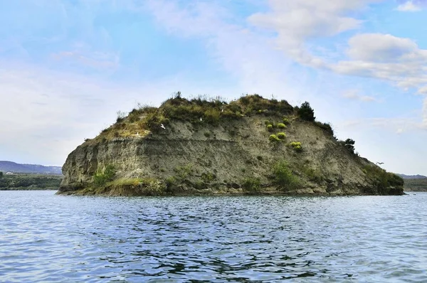 Le réservoir du Negratin, sur le cours de la rivière Guadiana Menor. — Photo