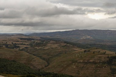 Cantabria 'nın iç kesimlerinde kırsal alan.