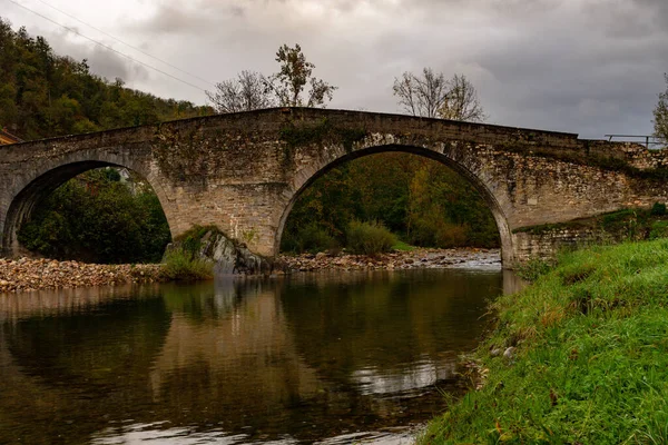 Puente Romano de Arco, Asturias. — Foto de Stock