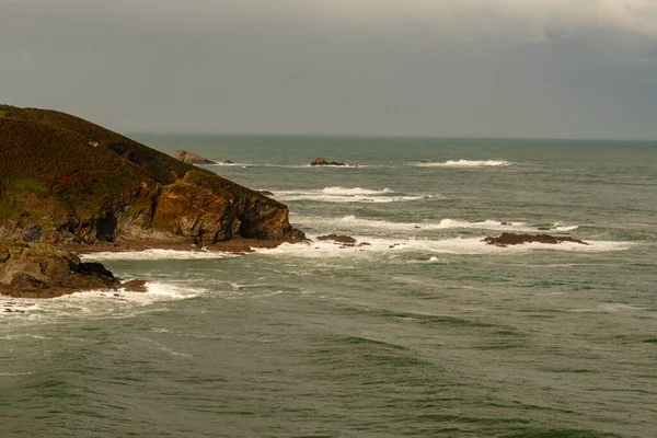 Panorámica de la Ría Navia en Asturias —  Fotos de Stock