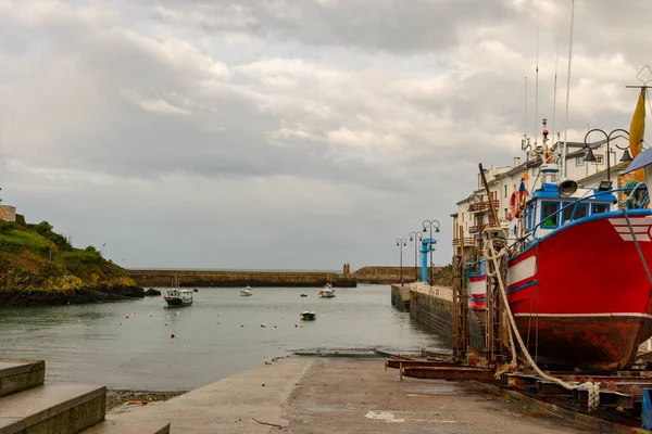 Fischereihafen Tapia de Casariego in Asturien. — Stockfoto