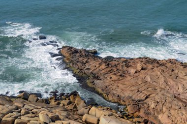 Punta Polonio 'nun kıyı manzarası