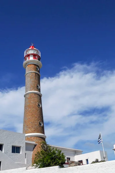 Cabo de Punta Polonio Lighthouse - Uruguay. — Stock Photo, Image