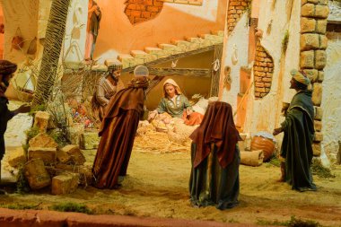 Doğum sahnesi - Noel doğumu sahnesinin farklı sahneleri.