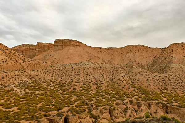 Кресты и скалы Пустошей Горафе - Гранада. — стоковое фото