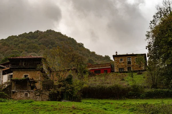 The horreo, has an undeniable folkloric value and is a milestone of Asturian identity — Stockfoto