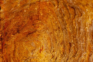 İspanya 'nın Asturian kıyısındaki Playa del Silencio' da Macro manzaraları.