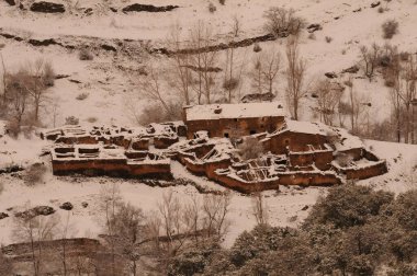 Granada, Endülüs 'teki Sierra de Baza Doğal Parkı.