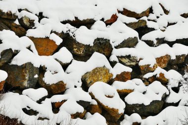 Granada, Endülüs 'teki Sierra de Baza Doğal Parkı.