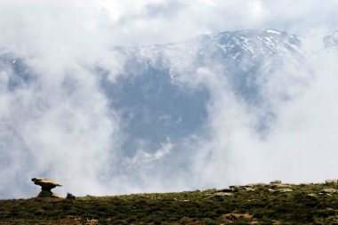Granada, Endülüs 'teki Sierra de Baza Doğal Parkı.
