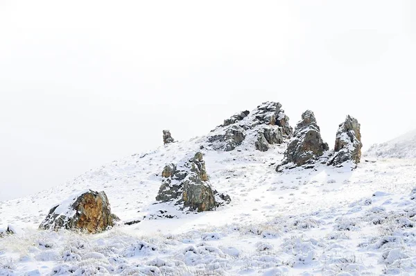 Přírodní park Sierra de Baza v Granadě, Andalusie - Španělsko. — Stock fotografie