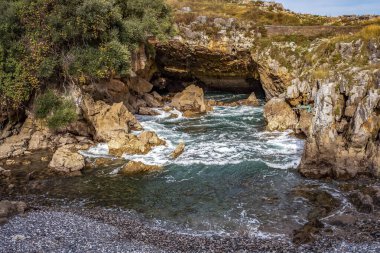 Castro Urdiales 'in manzarası.