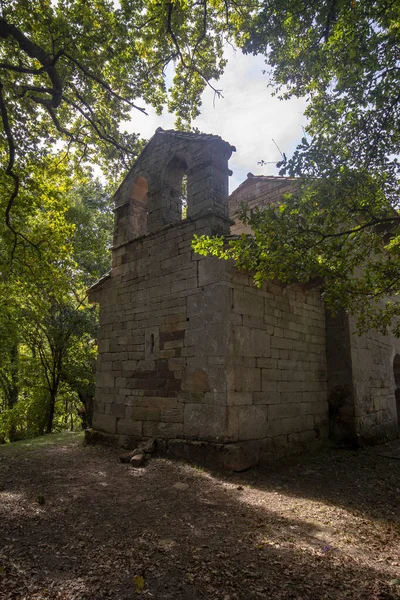 Romanesque hermitage of San Juan de Moroso — 图库照片