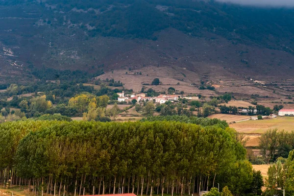 Panoramic of a natural landscape of Cantabria. — 스톡 사진