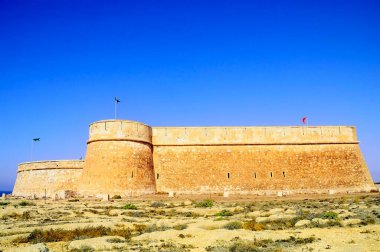 Sahil Şatosu veya Castillo de Guardias Viejas - Almerya.