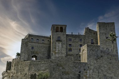Castellar de la Frontera Castle, Andalusia. clipart