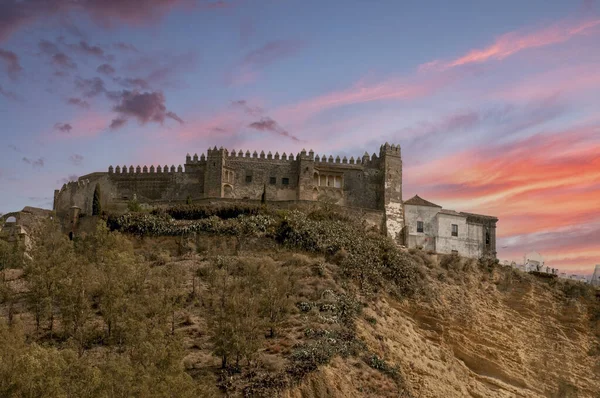 Castle of Arcos de la Frontera in Cadiz. — Foto Stock