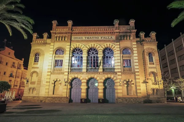 Gran Teatro de Falla in Cadiz, Andalusia — Fotografia de Stock