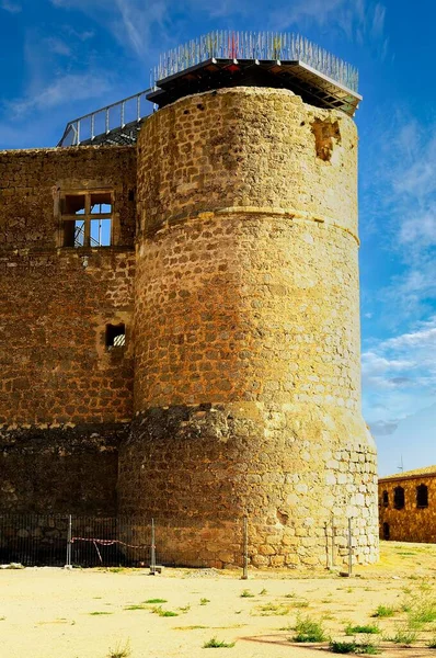 Garcimunoz vár vár Cuenca - Spanyolország — Stock Fotó