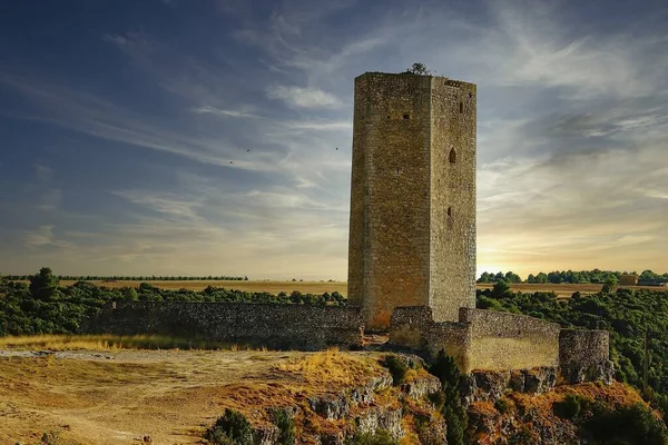 Arms tower in Alarcon, Cuenca — Stock fotografie
