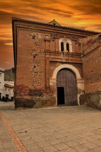 Church of Santa Maria de la Annunciacion de Aldeire, Granada. — Zdjęcie stockowe