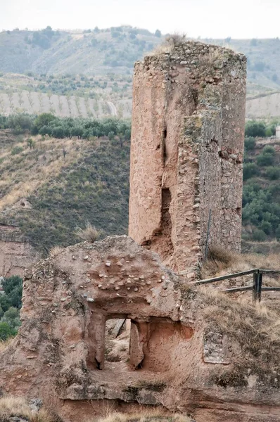 Freila kastély romjai Granada tartományban — Stock Fotó