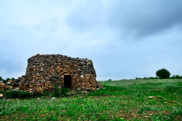 格拉纳达Gor的牧者石头堆 — 图库照片