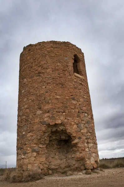 Watchtower and signal tower - Tower de Baza in Guadix, Granada. — стоковое фото