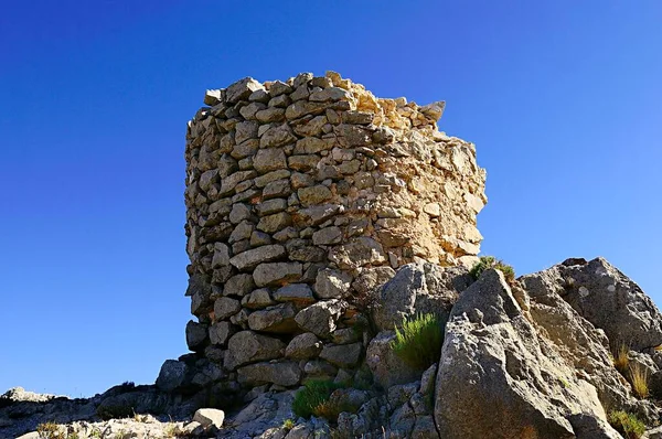 Cerro del Muerto Watchtower in Huescar, Granada. — стокове фото