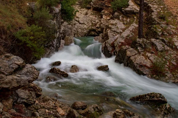 Quelle des Guardal River in Huescar, Granada. — Stockfoto