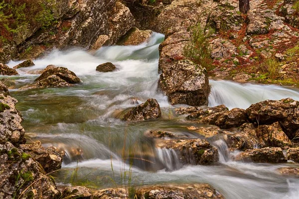 Fonte do rio Guardal em Huescar, Granada. — Fotografia de Stock