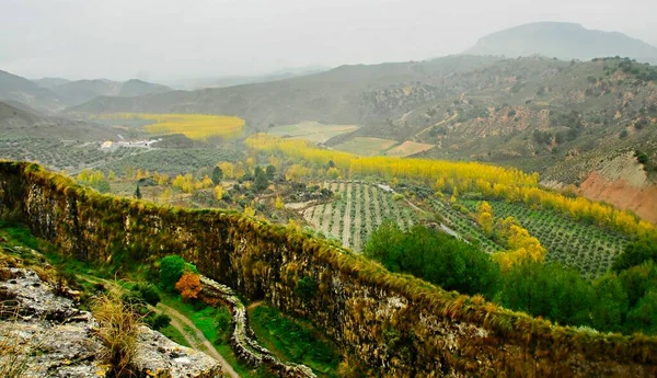 Aqueduc naturel Toril à Villanueva de las Torres, Grenade — Photo