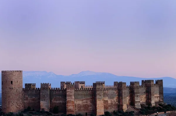 Banos de la Encina 'daki Burgalimar Kalesi, Jaen — Stok fotoğraf