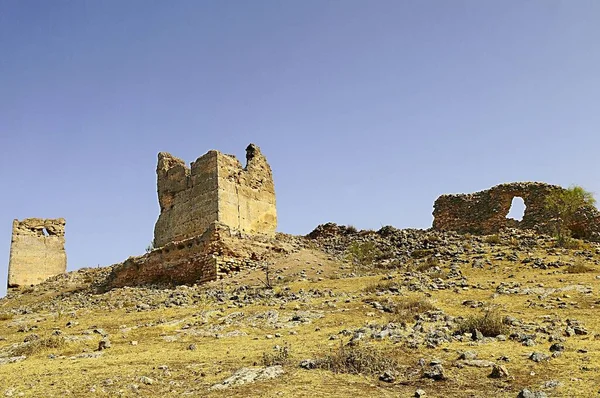 Giribaile Castle Ruins in Jaen. — Fotografia de Stock