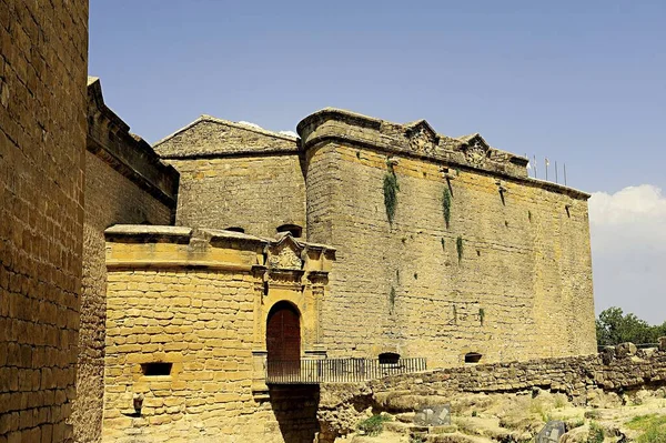 Monumental Castle of Sabiote in Jaen — Stock Photo, Image