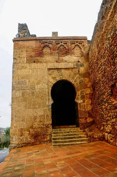 Gates of the Arab wall of Niebla, Huelva. — Zdjęcie stockowe