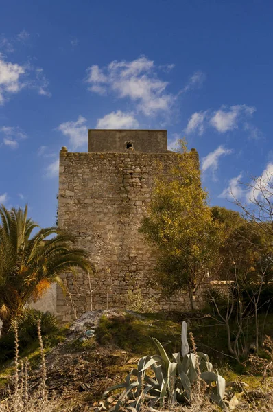 Gazapos Tower v Porcuna, Jaen. — Stock fotografie
