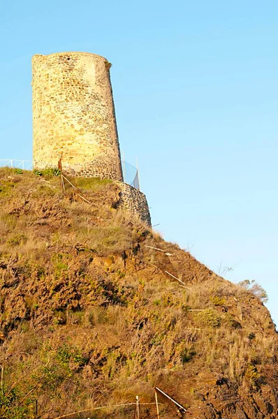 Torre Calaceite in Torrox de Malaga, Andalusia. — Stock Photo, Image