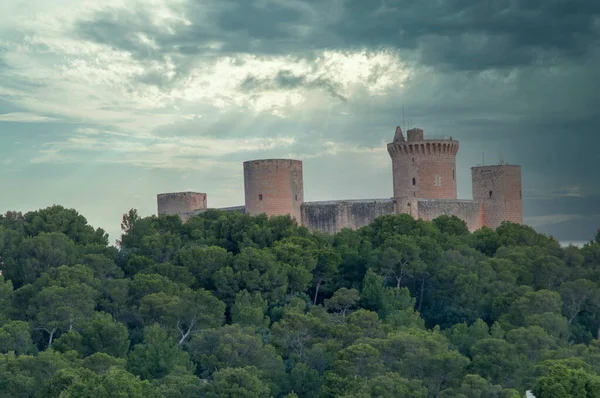 Bellver Castle in Majorca, Balearic Islands. — Stock Fotó