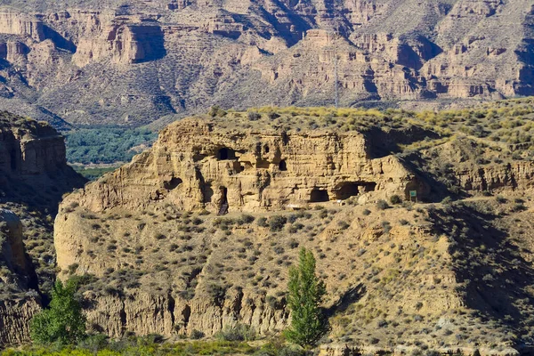 Caves of Tia Micaela in Cortes de Graena, Granada. — стокове фото