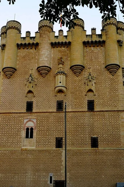 Alcazar de Segovia Medieval castle and national monument. — Stock Photo, Image