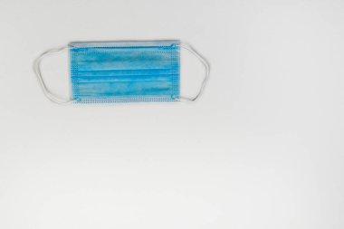 Protection mask against corona virus isolated on a white background, covid-19.